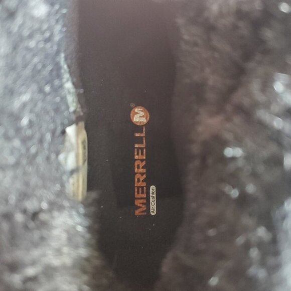 Merrell Black Aurora 6 Ice+ Winter Shoes Size 10 - Picture 8 of 14